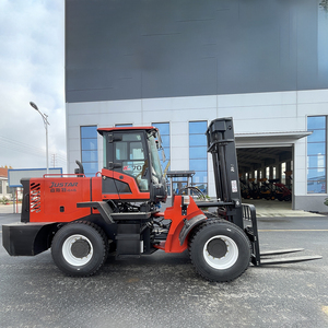 Forklift Off-Road 4x4 Berkualitas Tinggi 4wd 2 Ton 2.5 Ton 3 Ton untuk Medan Kasar dengan Mesin Epa Opsional - Product Image 2