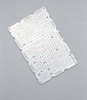 Carte de circuit imprimé en aluminium LED personnalisée, carte source de lumière MCPCB, OEM et ODM disponibles avec Gerber