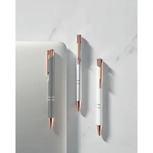 Penna Bern Rose in alluminio riciclato, gadget sostenibili - Product Image 6