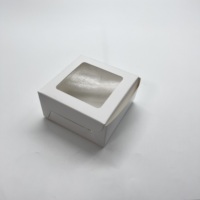Boîte à gâteaux personnalisée, écologique, recyclable, avec pelliculage mat anti-rayures et dorure à chaud, pour commandes en gros commerciales