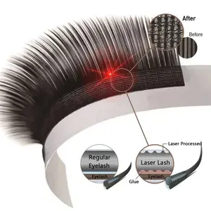 Wholesale Laser Beehive Eyelash Extension Longer Lasting Private Label Individual Lash Extension