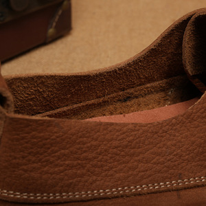 Chaussures bateau en cuir pour hommes, à lacets, bout rond, doublure en cuir véritable, semelle extérieure en caoutchouc, semelle intermédiaire en EVA, légères, toutes saisons, usage décontracté - Product Image 1