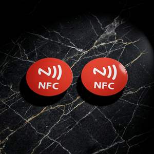 สติกเกอร์และแท็ก NFC RFID กันน้ำแบบกำหนดขนาดเอง โลโก้ 13.56 MHz ราคาประหยัด รุ่น RXZ-RXZ-HF-Tag สำหรับโซเชียลมีเดีย - Product Image 3
