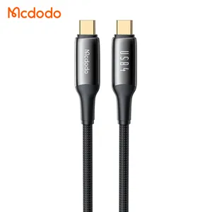 Mcdodo 299 usb4 Cáp dữ liệu 1.2M nylon Cáp pd3.1 240W nhanh phí 40Gbps 8K hiển thị Cáp máy chiếu cho iPhone 15 MacBook Pro