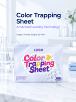 Feuilles anti-décoloration pour le linge, absorbantes, écologiques, protection des vêtements pour le lavage en machine et à la main