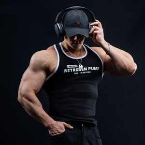 LS1079 Energy Series Tight-Suit Vest Fitness Sportvest Fitness Training Zomer Sporttops - Product Image 5