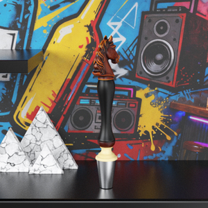 Bán Buôn Horse-Head Bia Tap Xử Lý bespoke Nhựa Bia Vòi Nước Núm Tap Đòn Bẩy Độc Đáo Xây Dựng Thương Hiệu Phụ Kiện Cho Kegerators - Product Image 6