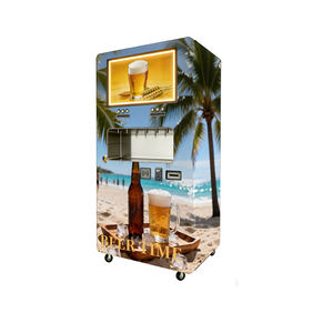 Nueva Máquina Expendedora Automática de Cerveza Fría para Bares de Playa, con Tratamiento de Agua las 24 Horas, Personalizable con Múltiples Sistemas de Pago - Product Image 1