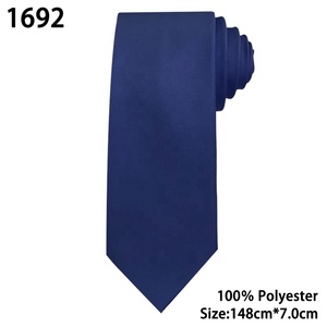 High Quality Solid Color Corbata Men Purple Neckties Polyester Corbata De Cuello Hot Sale 7cm Black <strong>Pink</strong> Red <strong>Green</strong> Gold <strong>Tie</strong> - Product Image 5