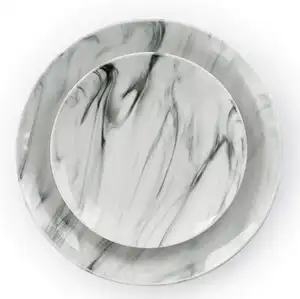 Juego de vajilla de cerámica con diseño de impresión popular, vajilla de porcelana, utensilios de cocina, 2022