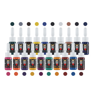 หมึกสักหลากสี ชุด 5 มล. สำหรับฝึกฝนศิลปะบนร่างกาย - Product Image 3