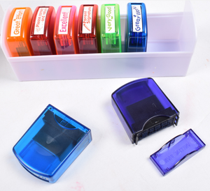 Timbres de vœux pour enseignants, vœux à encreur automatique, pour tester la <span class=keywords><strong>Motivation</strong></span> des enseignants, vœux à domicile, pour les célébrations, 8 pièces, offre spéciale - Product Image 2