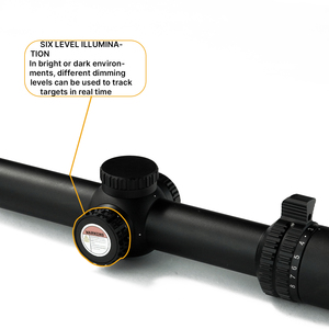 Longue-vue BANGBANG ED 1-8X24 IR FFP en aluminium avec tube de 30 mm et optique en verre ED pour l'observation en extérieur - Product Image 6