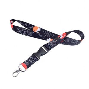 Correa de Cuello de Poliéster para Sublimación, Portaplumas con Logotipo a Todo Color Personalizado, Resistente a Desgarros, Anillo de 13 mm de Diámetro - Product Image 3