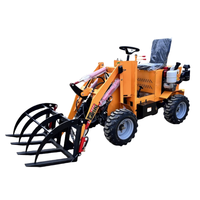 SAAO Crawler Dumper Werks ketten kipper Mini Dumper 500Kg