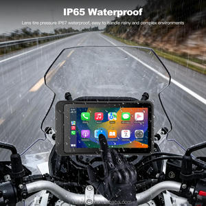 Portátil IP67 DVR 5 pulgadas Carplay Android Auto HD IPS pantalla motocicleta GPS navegación inalámbrica TPMS - Product Image 6