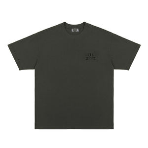 Personalizado 100% algodón camiseta Oversize personalizar impresión Logo Unisex al aire libre cómodo manga corta - Product Image 5