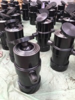 Vérin hydraulique télescopique simple effet mini lowrider en acier chromé dur certifié CE pour camions bennes et remorques
