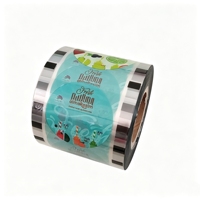 Rouleau de film d'étanchéité en PP transparent souple de qualité alimentaire anti-buée pour gobelets à boissons glacées avec paroi lisse résistante à l'humidité 90/95