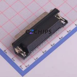 D-SUB-DR-25PCG-BB D-Sub/VGA Connector Bent Lead Through Hole Connector Male 25P Right Angle Insert 2 - Product Image 2