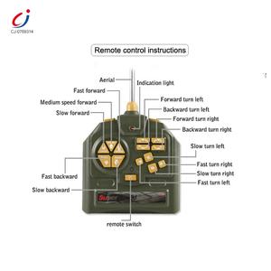 Chengji-juguete militar a control remoto para niños, juguete a <span class=keywords><strong>escala</strong></span> 1:18, tanque de metal - Product Image 6