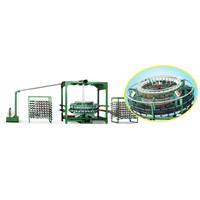 Métier à tisser circulaire automatique à haute efficacité de production avec moteur et moteur pour sacs tissés pp