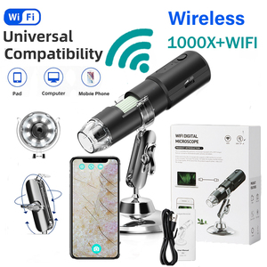 Microscopio <span class=keywords><strong>Digital</strong></span> portátil para la piel, luz LED, 1080P, 1000X, USB, 8 luces - Product Image 2