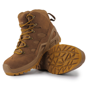 Bottes de Randonnée pour Hommes en Cuir Véritable Premium, Légères, Respirantes et Antidérapantes – Chaussures de Plein Air Élégantes en Gros - Product Image 3