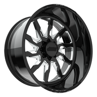 Jantes de camion forgées noires super concaves sur mesure SL 30X14 24X10 20X14 22X12 24X12 avec 8X180 8X165.1 pour RAM 2500