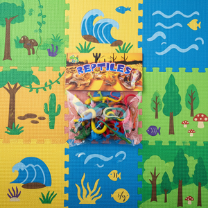 Set di Animali del Mondo Naturale: Serpente, <span class=keywords><strong>Geco</strong></span>, Rana - Giocattoli in PVC di Rettili - Product Image 4