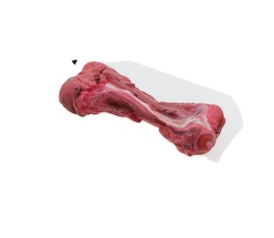 애완 동물을위한 자연 시뮬레이션 고무 개 뼈 피에 젖은 씹는 장난감 - Product Image 1