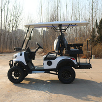 Voiturette de golf chinoise 6 places 4x4 à 4 roues, buggy de golf électrique avec batterie au lithium 48V 72V, 4 places, 6 places, voiturette de golf Club Car