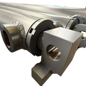 Cilindro Hidráulico Telescópico Cromado Duro de 1560 mm de Carrera, con Pintura Gris, para Transmisión de Piezas Hidráulicas - Product Image 1