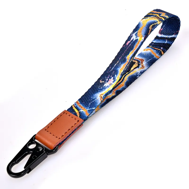 Bán Buôn Thời Trang Vòng Tay Keychain Ngắn Dây Buộc Tùy Chỉnh Ngắn Carabiner Dây Buộc Với Eagle Móc