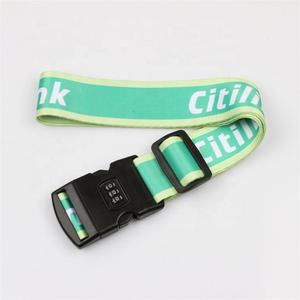 Professional Customized Travel Luggage Strap Personalized Polyester Nylon Bag <b>Belt</b> Suitcase With Lock Digital Scale <b>Buckle</b> Type - Product Image 4