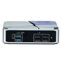 Newest Industrial MINI Box PC N100 with 2*LAN Triple Display HD DP U4K Nano Desktop Computer KIOSK/POS/Digital Signage