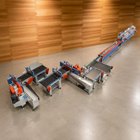 Machines industrielles pour le travail du bois, alimentation automatique, machine à jointure par emboîtement à haute productivité pour les fabricants de portes