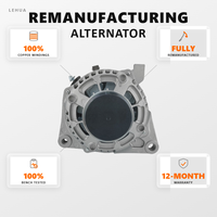 Alternateur de voiture pour Toyota Corolla 1.4 D-4D 2012 104211-3000 et Toyota Auris 1.4 D-4D (1ND-TV) 2013