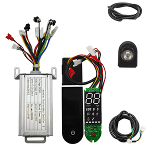 Kit de scooter électrique 36V 350W DC, moteur sans balais, contrôleur universel en alliage d'aluminium, affichage du tableau de bord LED, accélérateur - Product Image 1