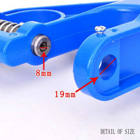 Machine manuelle à œillets et boutons-pression pour bricolage, vente en gros d'usine, pas chère, pour outils à œillets, rivets et rideaux