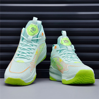 Chaussures de basketball montantes pour hommes et femmes, avec amorti et soutien dynamique de la cheville, pour le sport en intérieur et extérieur