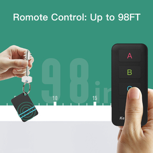 Quà tặng giáng sinh gói 4 phím thiết bị chỉ buzzer wifi chống mất keychain thiết bị điện thoại di động Key Finder Locator còi - Product Image 4