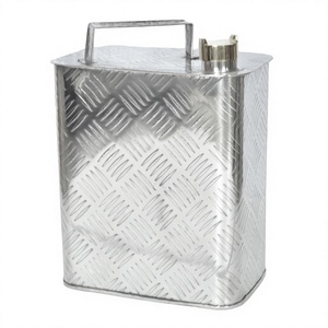 Bidon d'huile en métal avec impression de logo de marque personnalisée Bidon de conserve en métal Conteneur d'essence diesel décoratif à des prix bon marché - Product Image 1