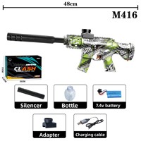Pour le marché international : Pistolet à balles souples électrique haute vitesse M416, MP5, Mini AK47 en plastique