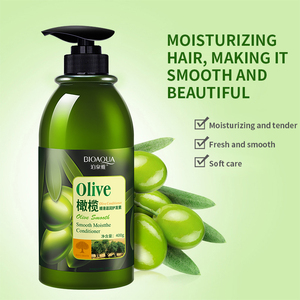 Crème capillaire réparatrice et protectrice de couleur Bioaqua Herbal Nourishing Smoothing Olive pour tous types de <span class=keywords><strong>cheveux</strong></span> - Product Image 2
