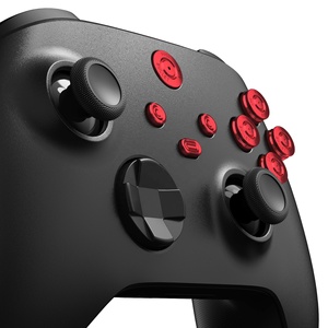 8 boutons directionnels métalliques ABXY ExtremeRate rouges 8-en-1 pour manette Xbox Series X S - Product Image 3