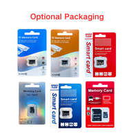 Carte Flash XC SDHC de 128 Mo à 128 Go Classe 10 U1, Carte Mémoire TF avec Option d'Étiquette Vierge pour Smartphone, Tablette, Appareil Photo, Drone
