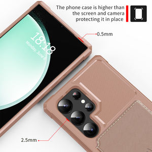 Funda con ranura para tarjeta a prueba <span class=keywords><strong>de</strong></span> golpes para <span class=keywords><strong>Samsung</strong></span> Galaxy S24 S25 Carcasa ultramagnética para teléfono móvil con adsorción para coche - Product Image 6