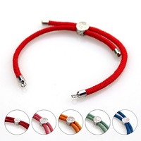 Pulsera Diy semiacabada de cuerda de Milán de 3mm, árbol de la vida, pareja, amistad, accesorios tejidos, pulsera personalizable, brazaletes