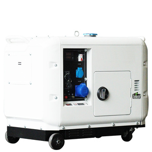 เครื่องกำเนิดไฟฟ้าดีเซลแบบเงียบมาตรฐานยุโรป CE Certified ขนาด 5kva/5kw/8kva/10kva แบบพกพา อินเวอร์เตอร์ 50HZ 110V 220V 380V เสียงเบา - Product Image 4